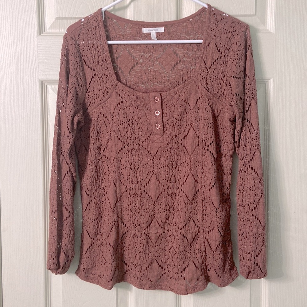 Maurices Medium Lace top
